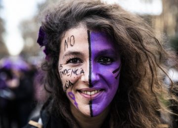 1646755974 734467 1646768403 album normal 360x260 - 8-M en España: las manifestaciones del Día de la Mujer, en imágenes